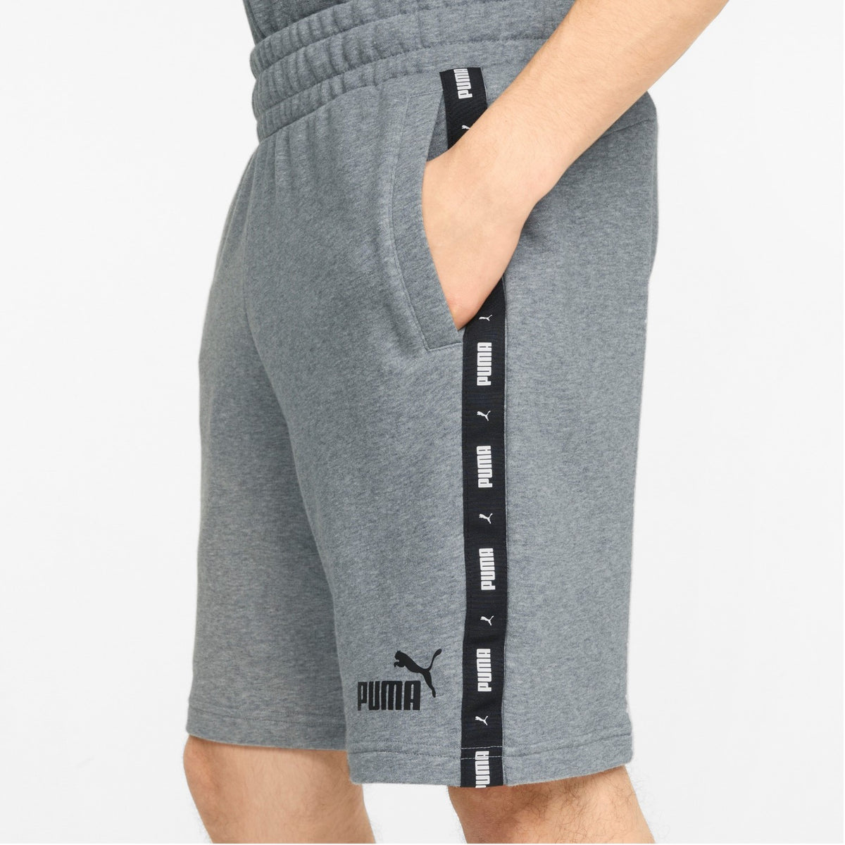 Puma ESS+ kurze Jogginghose Herren mit Taschen