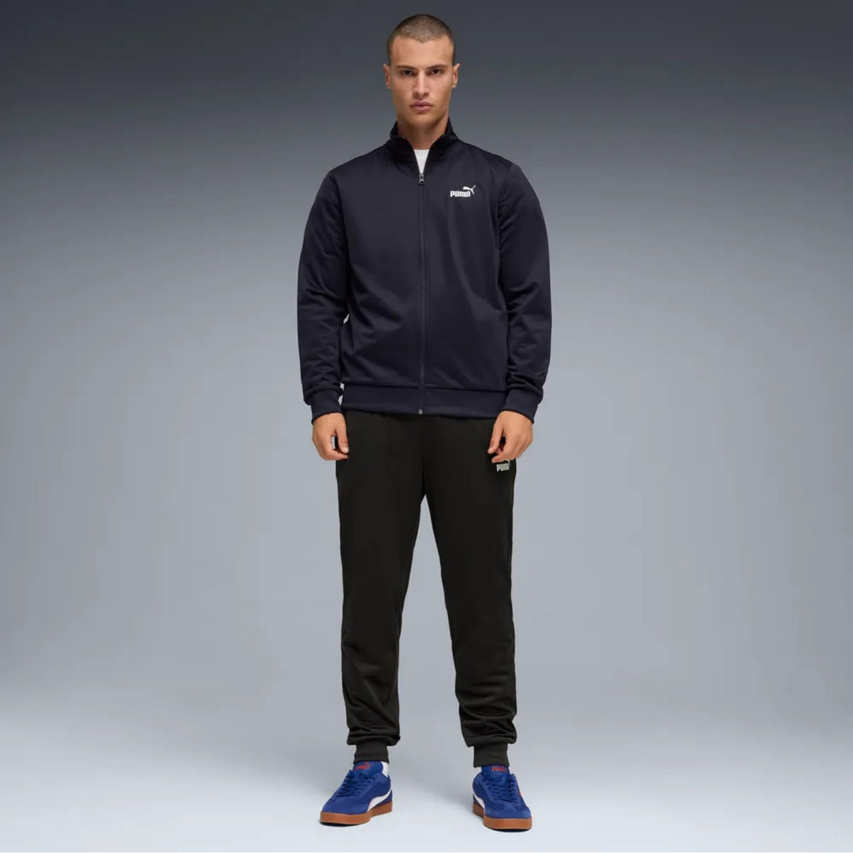Puma Herren Trainingsanzug ESS NO.1 LOGO Poly Knitted Suit
