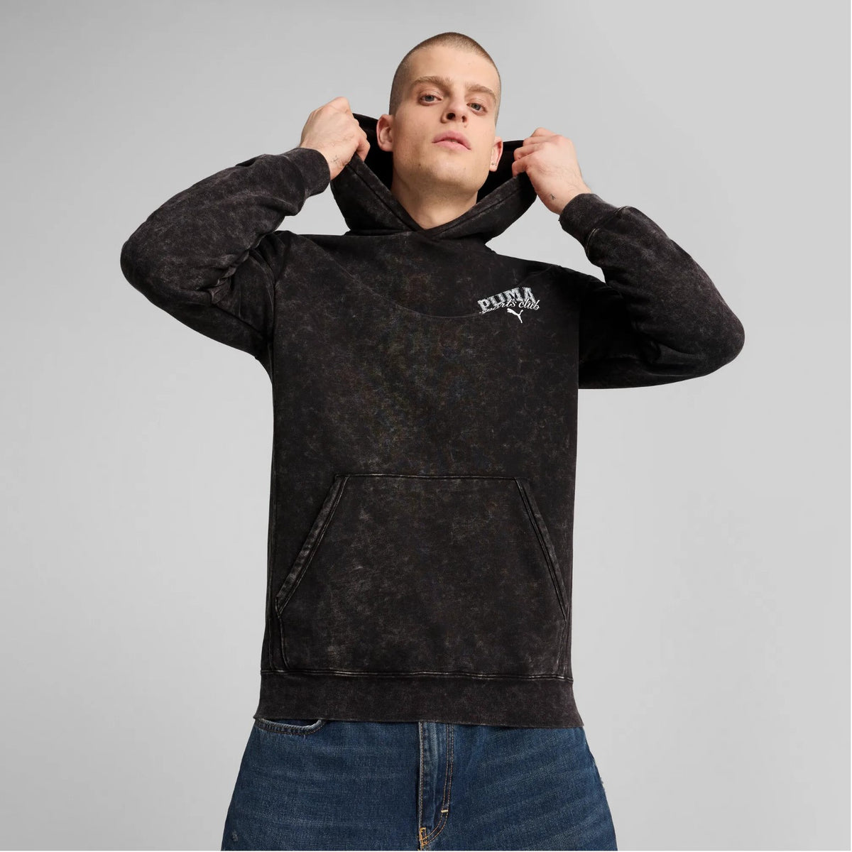 Puma Washed Hoodie Kapuzenpullover Herren