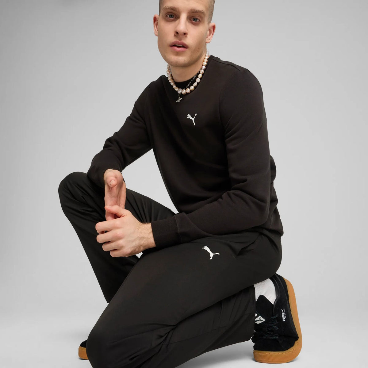 Puma ESS Woven Pants Herren mit Mesh-Innenfutter