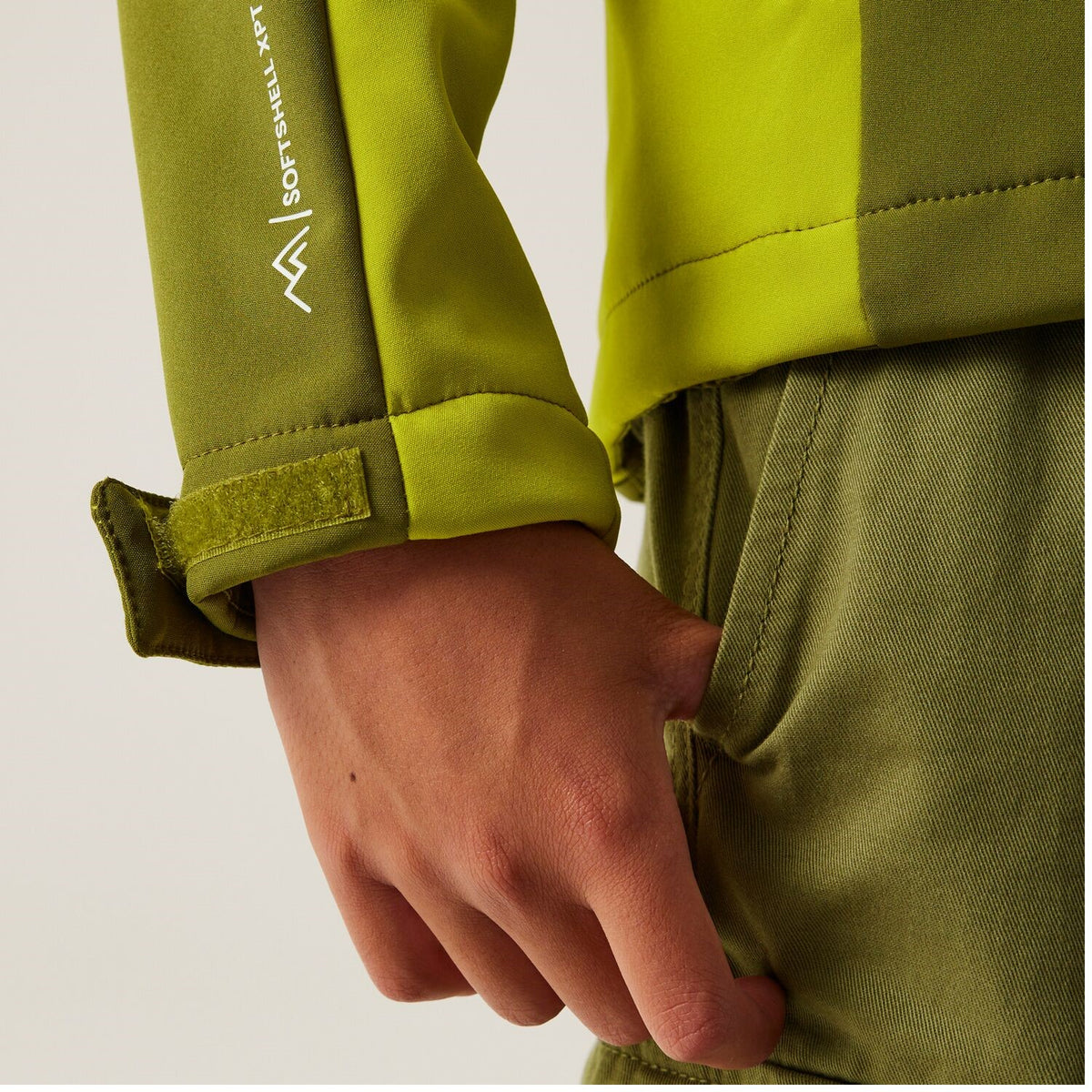 Regatta Acidity VIII Softshelljacke für Kinder mit Kapuze