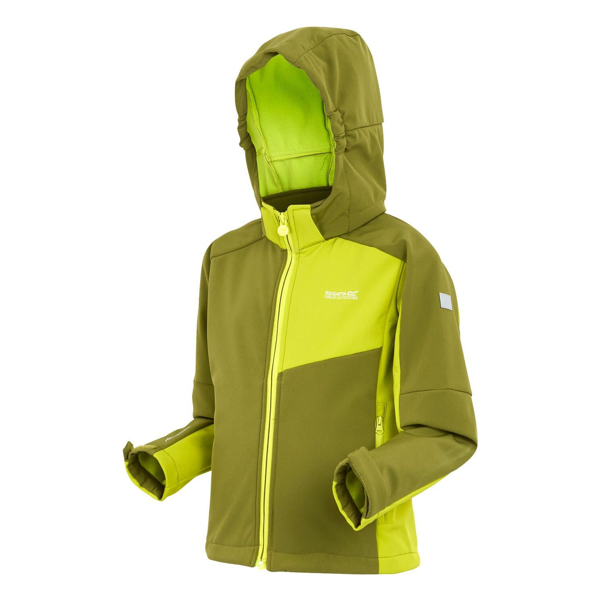 Regatta Acidity VIII Softshelljacke für Kinder mit Kapuze