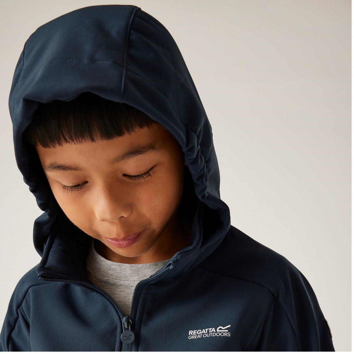 Regatta Acidity VIII Softshelljacke für Kinder mit Kapuze