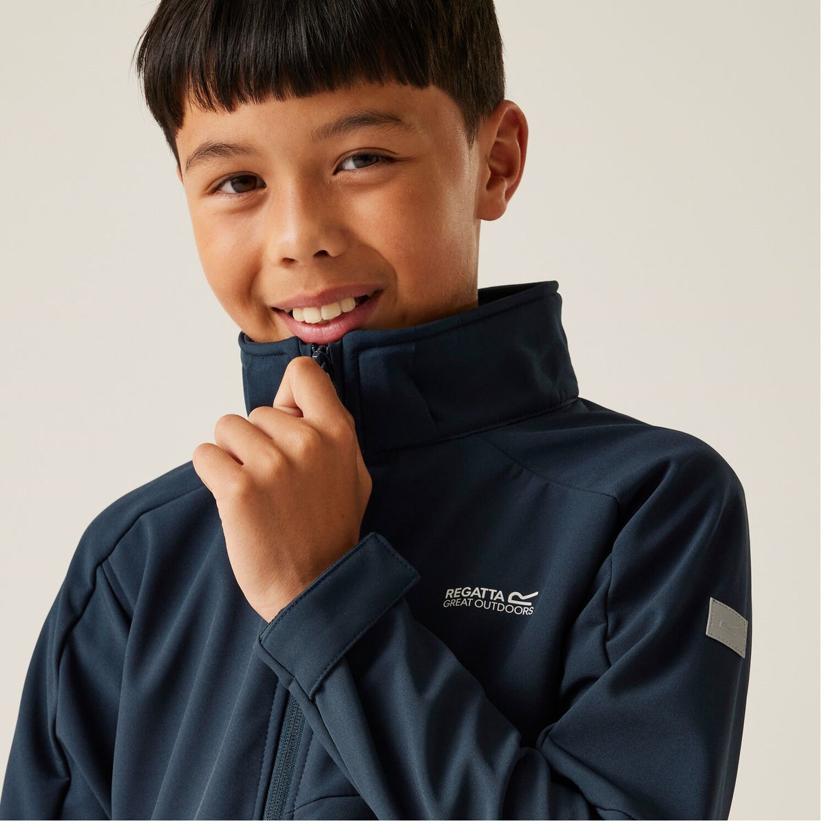 Regatta Acidity VIII Softshelljacke für Kinder mit Kapuze