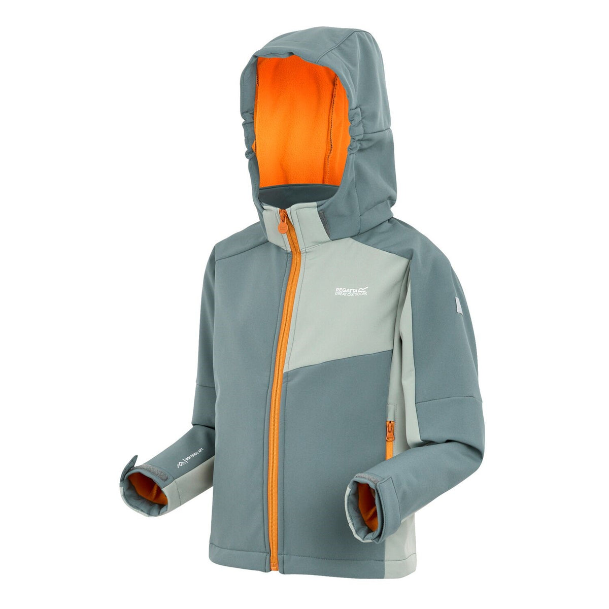 Regatta Acidity VIII Softshelljacke für Kinder mit Kapuze