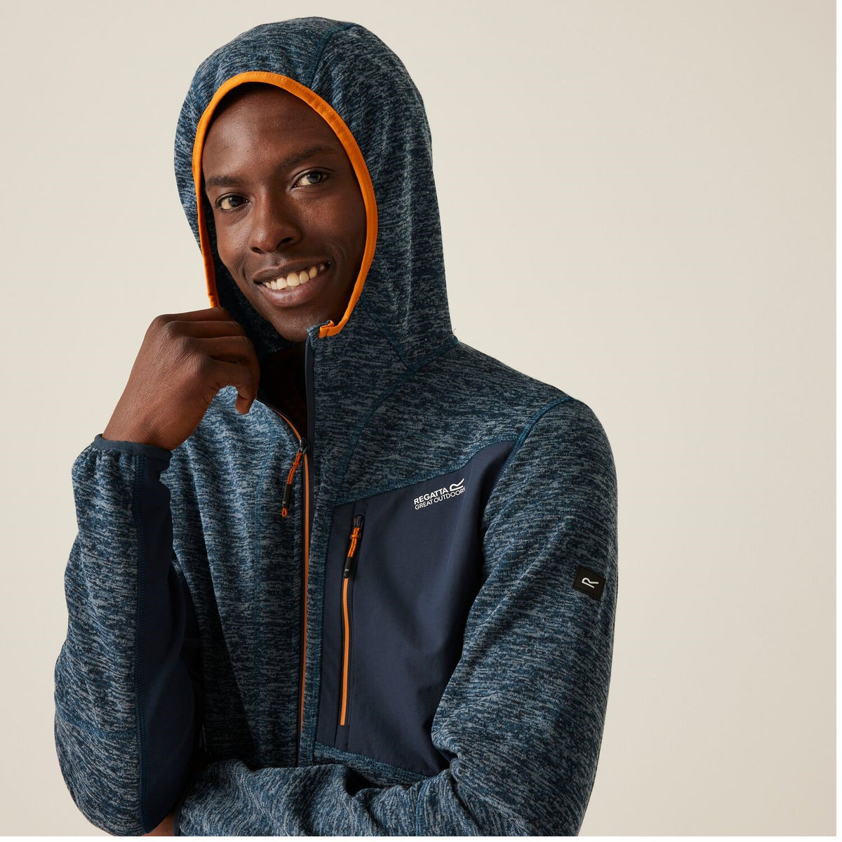 Regatta Alven Strickfleecejacke mit Kapuze für Herren