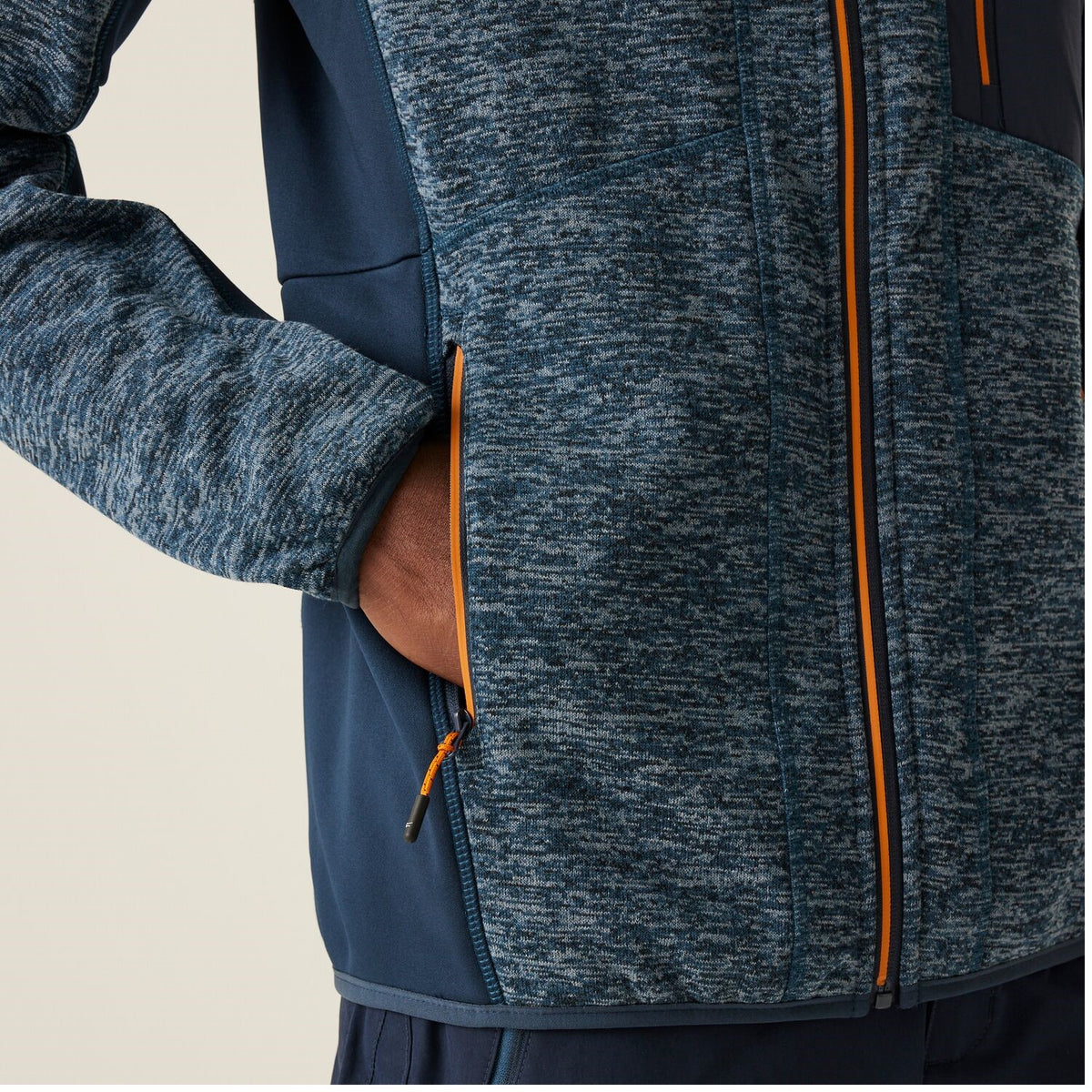 Regatta Alven Strickfleecejacke mit Kapuze für Herren