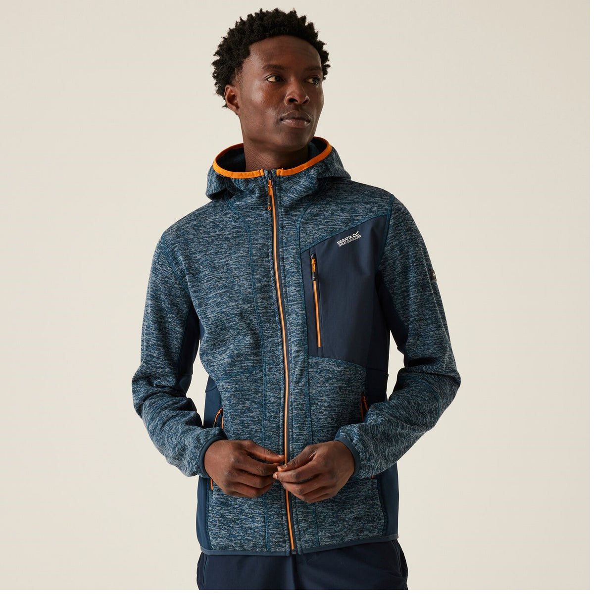 Regatta Alven Strickfleecejacke mit Kapuze für Herren