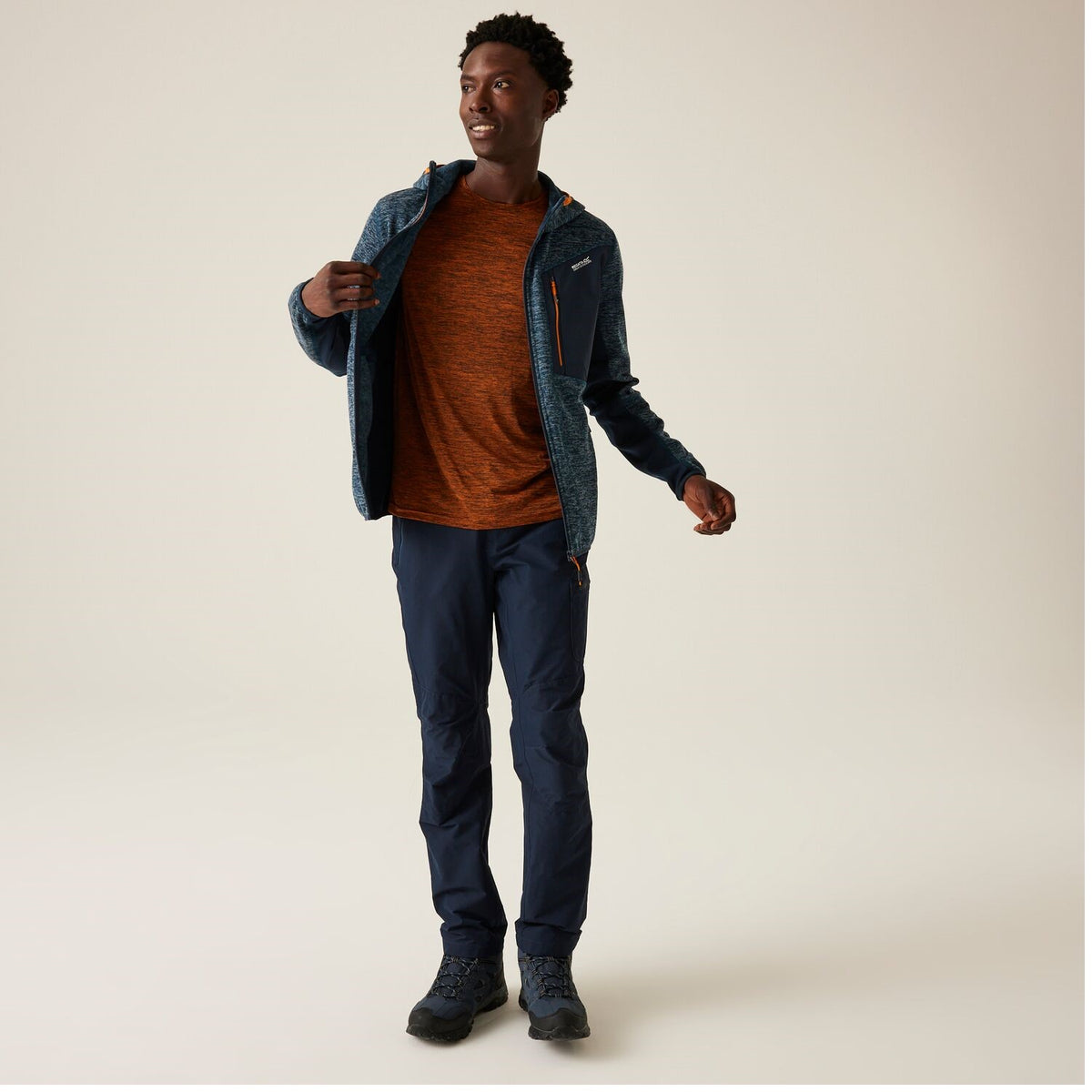 Regatta Alven Strickfleecejacke mit Kapuze für Herren