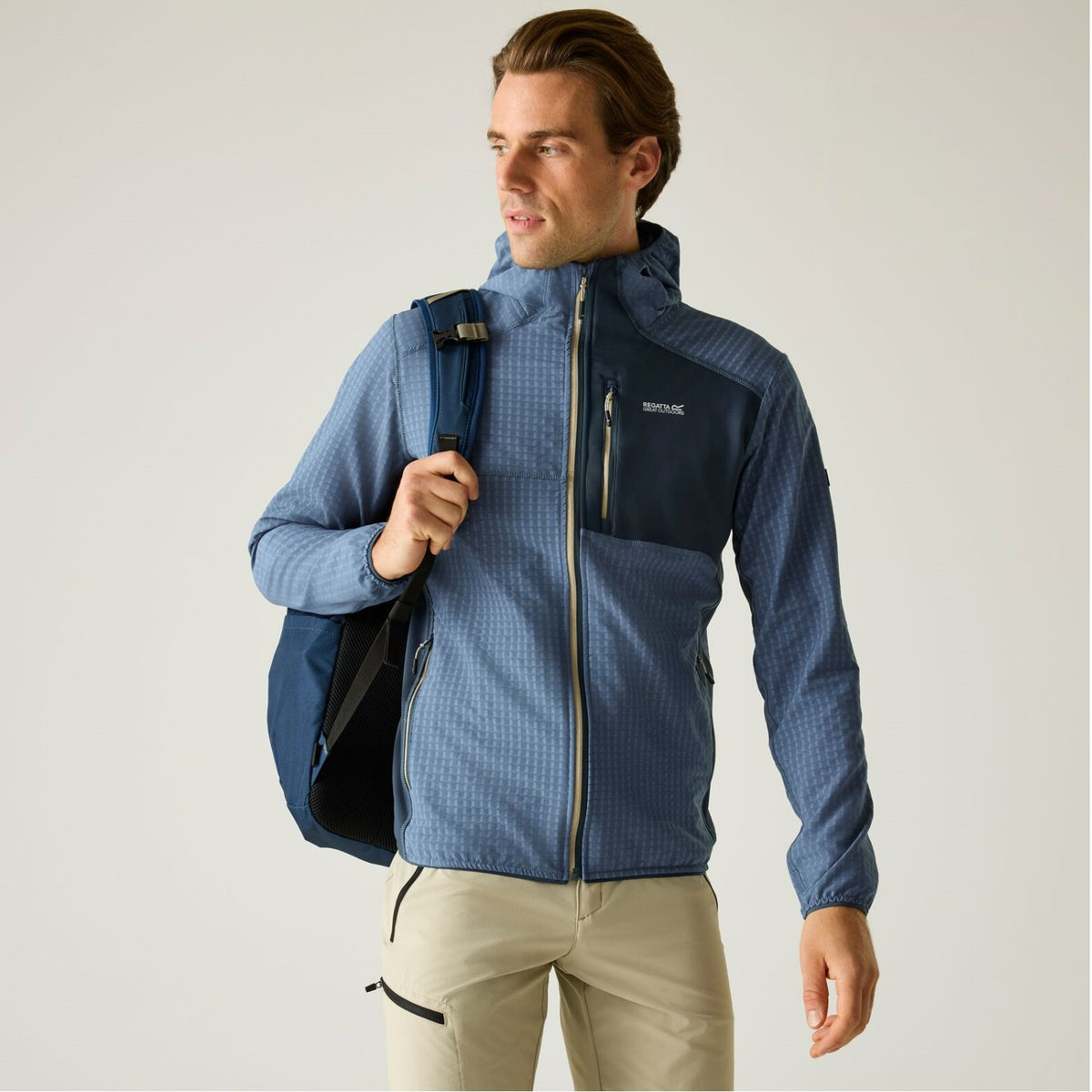 Regatta Alven Strickfleecejacke mit Kapuze für Herren