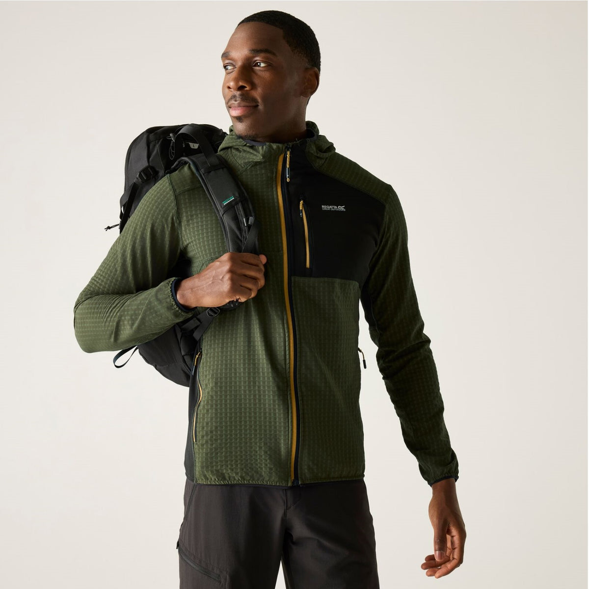 Regatta Alven Strickfleecejacke mit Kapuze für Herren