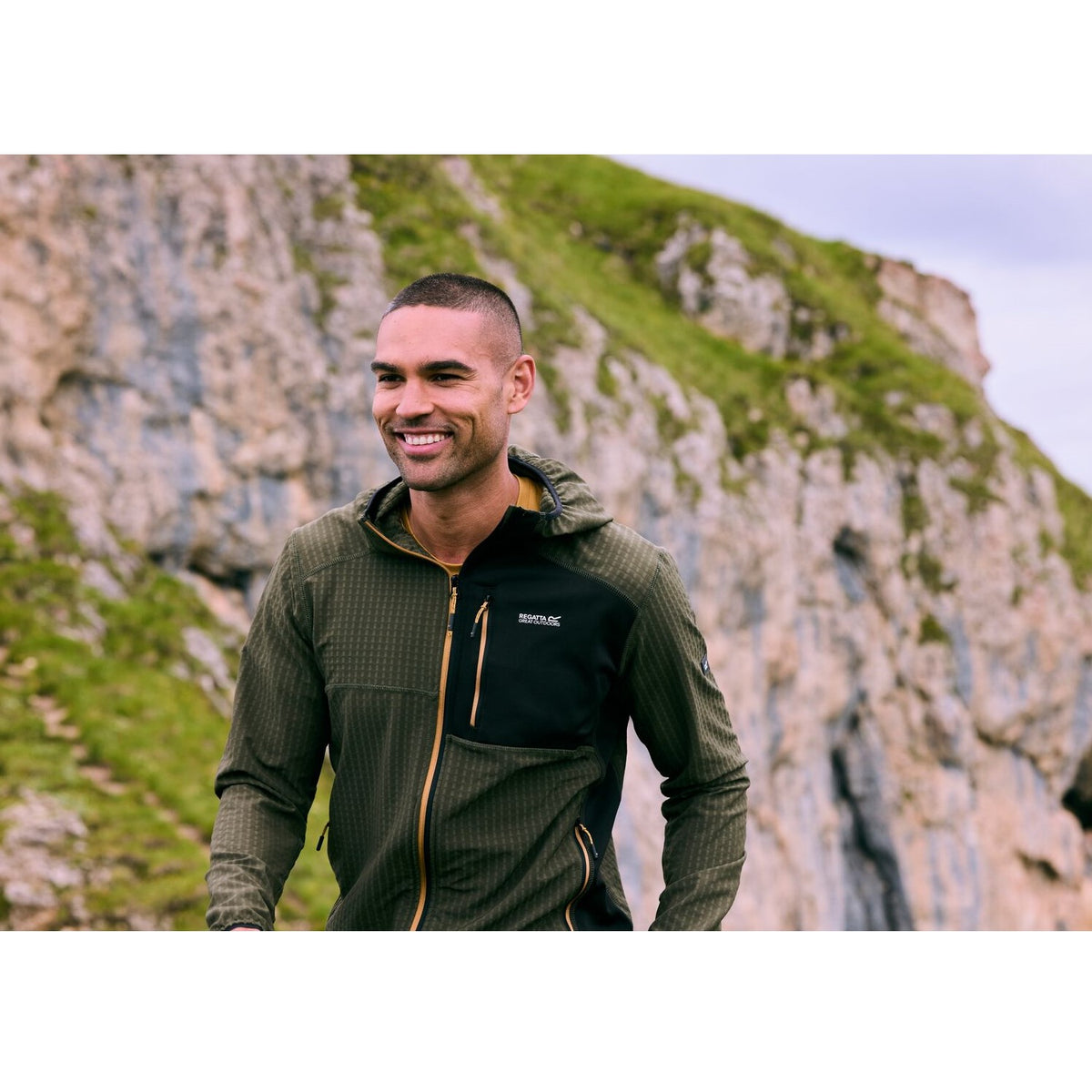 Regatta Alven Strickfleecejacke mit Kapuze für Herren