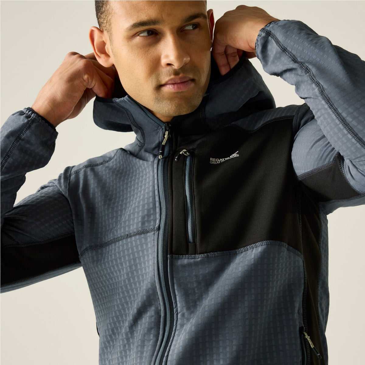 Regatta Alven Strickfleecejacke mit Kapuze für Herren