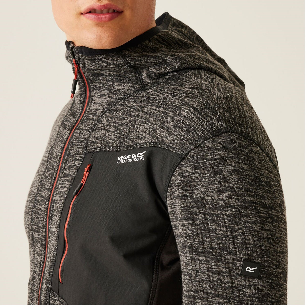 Regatta Alven Strickfleecejacke mit Kapuze für Herren