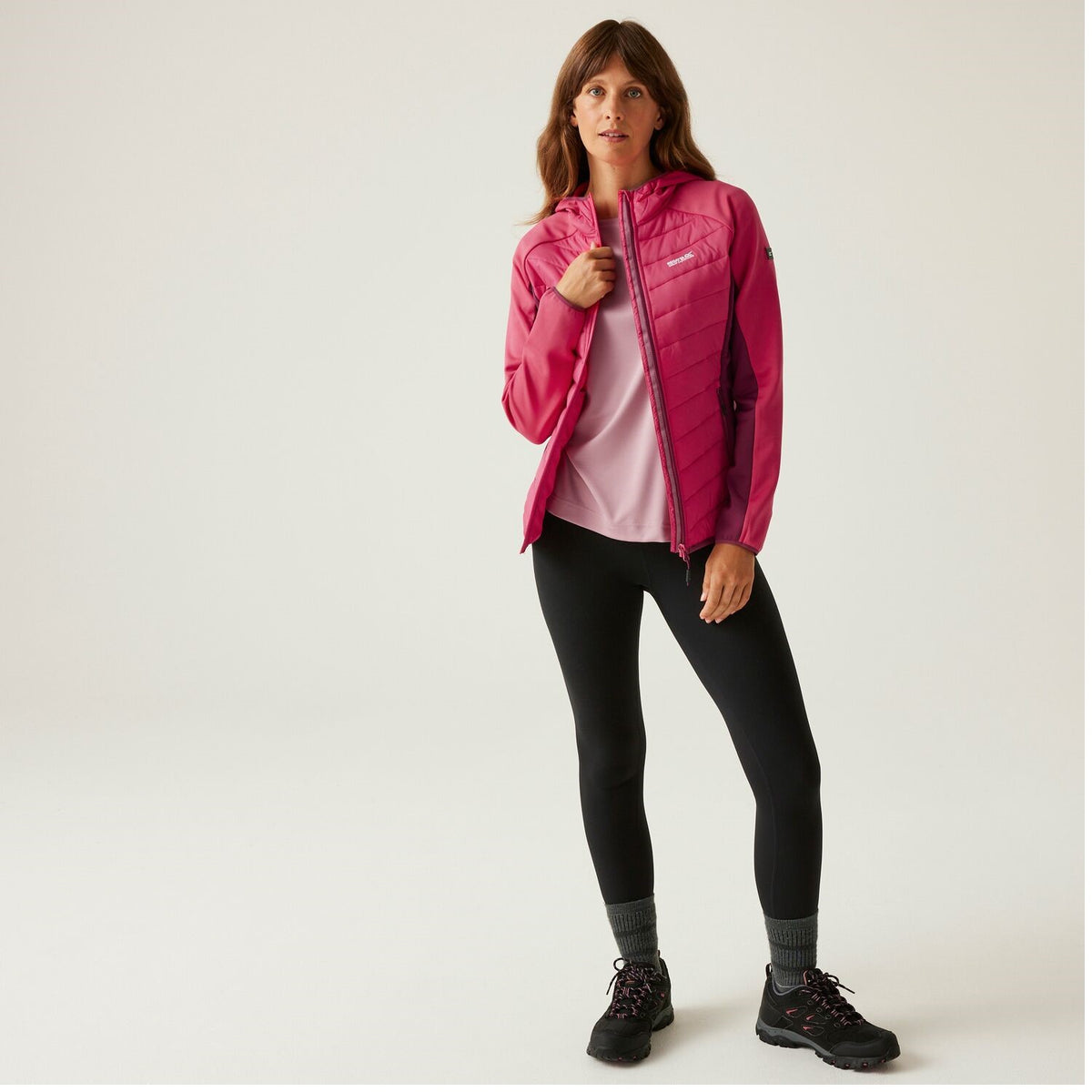 Regatta Andreson VIII Hybrid Softshelljacke Damen mit Kapuze