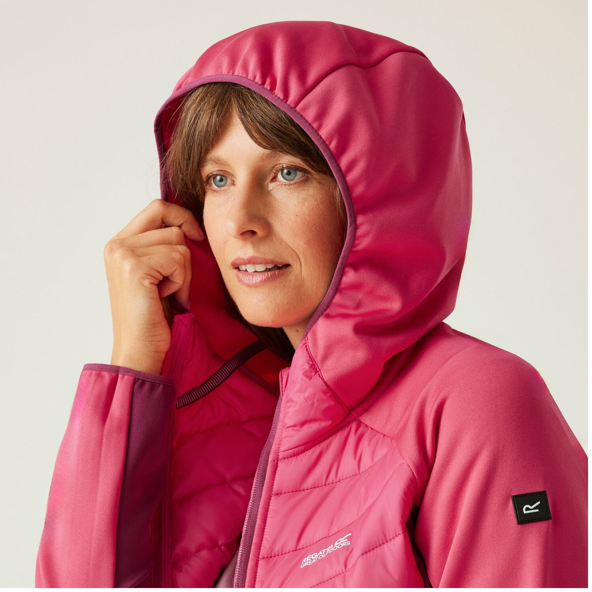 Regatta Andreson VIII Hybrid Softshelljacke Damen mit Kapuze