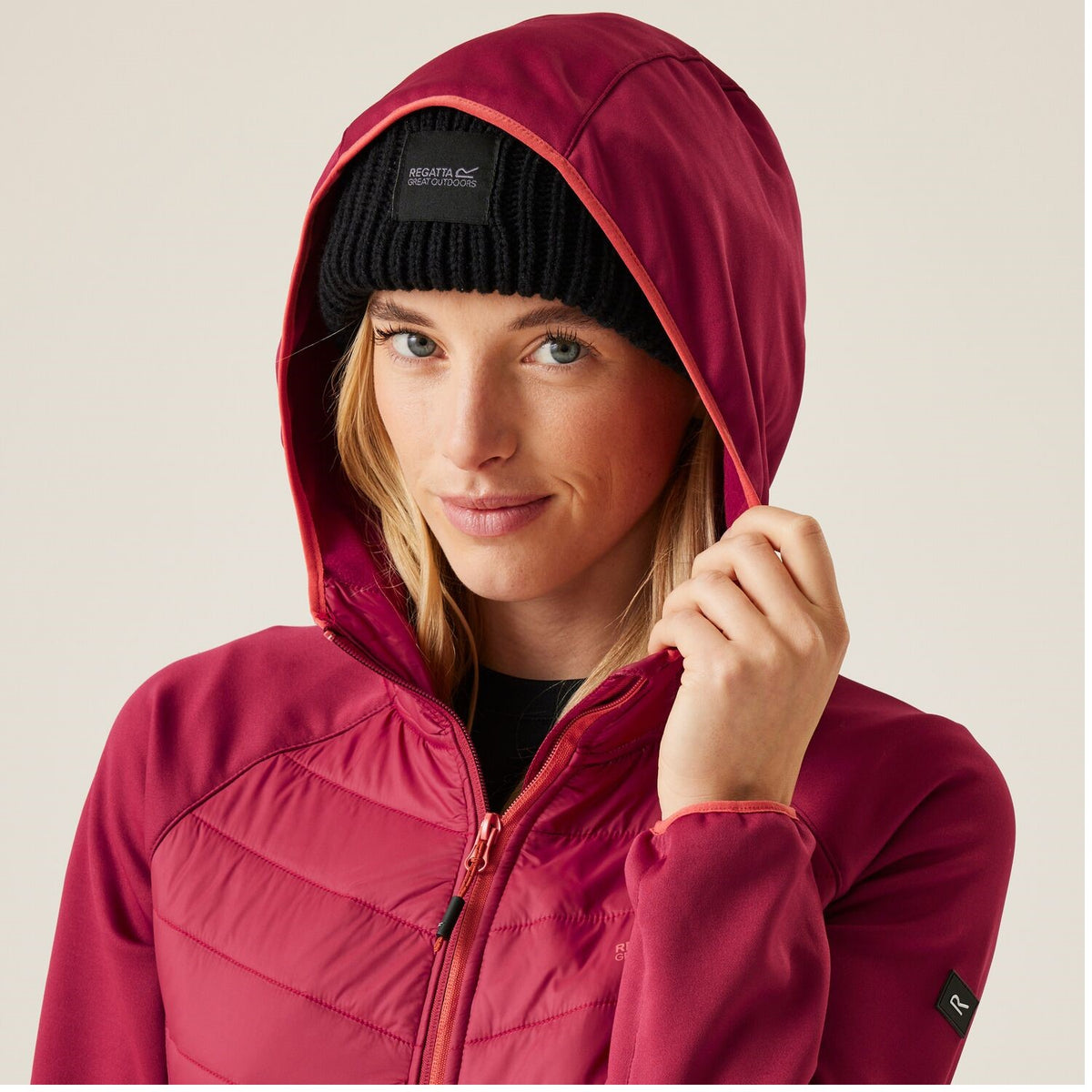 Regatta Andreson VIII Hybrid Softshelljacke Damen mit Kapuze