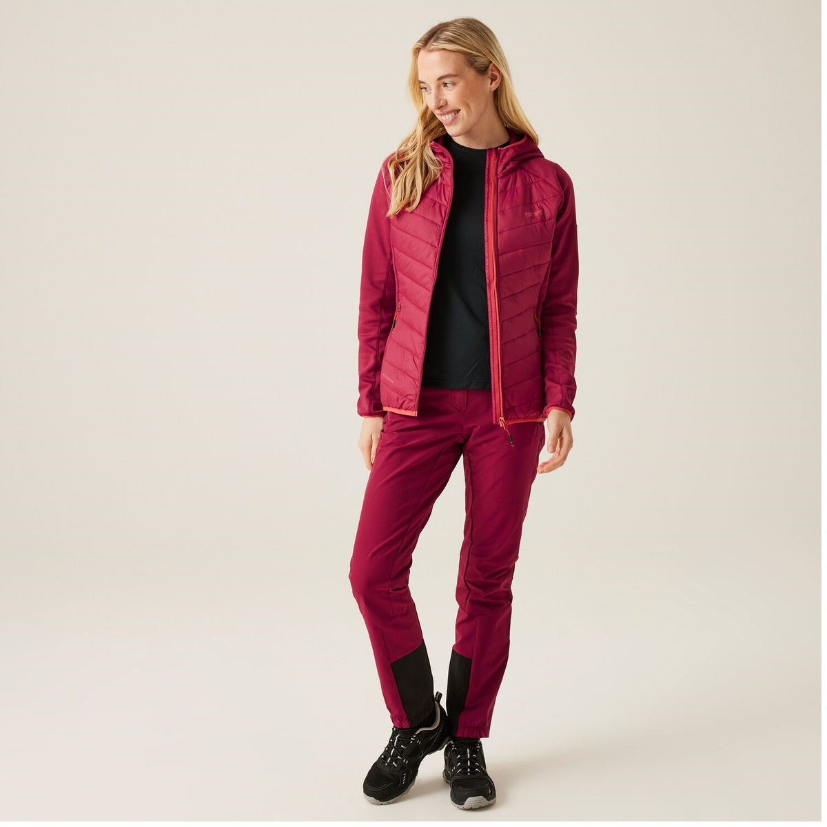 Regatta Andreson VIII Hybrid Softshelljacke Damen mit Kapuze