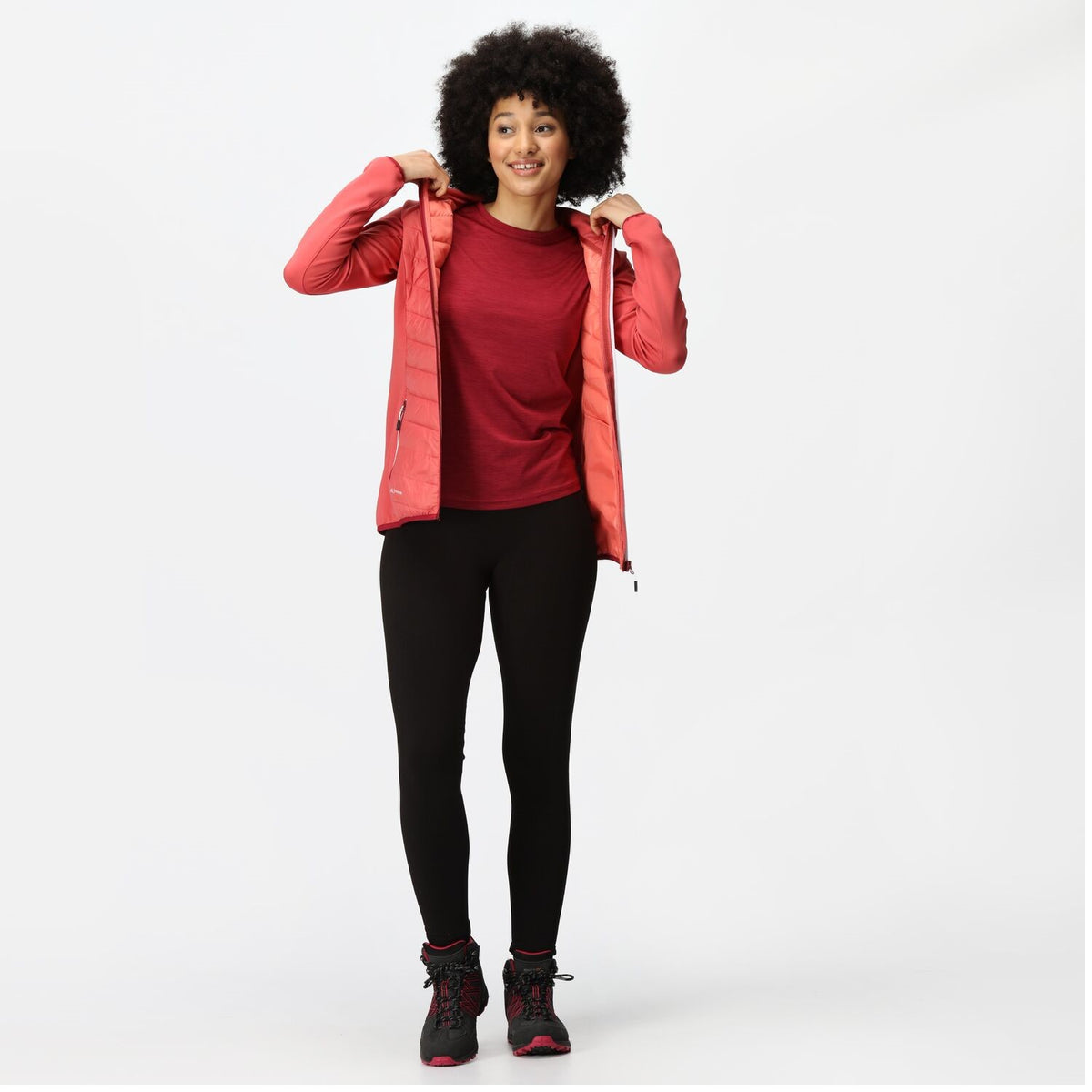 Regatta Andreson VIII Hybrid Softshelljacke Damen mit Kapuze