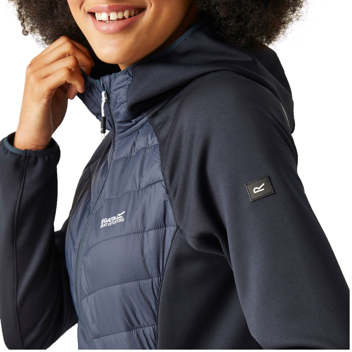 Regatta Andreson VIII Hybrid Softshelljacke Damen mit Kapuze