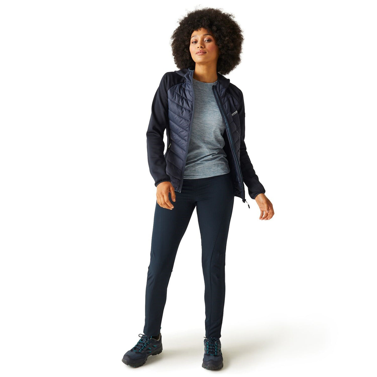 Regatta Andreson VIII Hybrid Softshelljacke Damen mit Kapuze