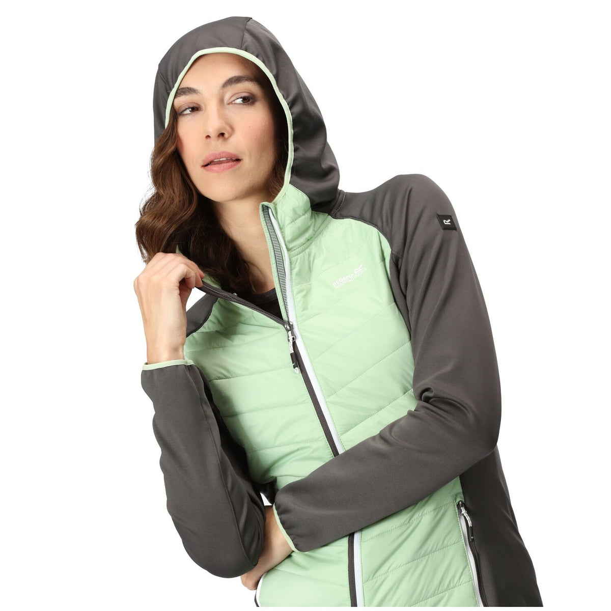 Regatta Andreson VIII Hybrid Softshelljacke Damen mit Kapuze