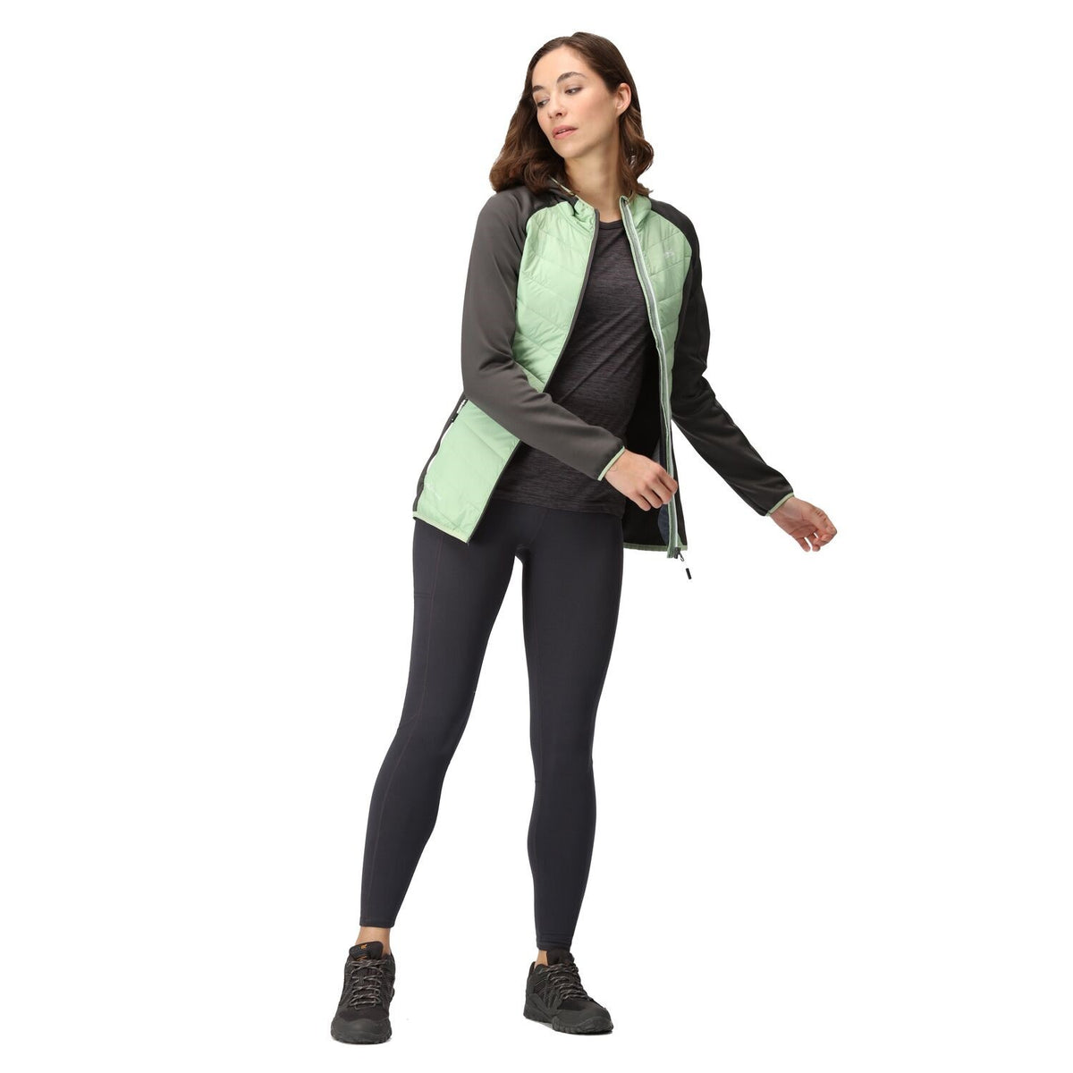 Regatta Andreson VIII Hybrid Softshelljacke Damen mit Kapuze