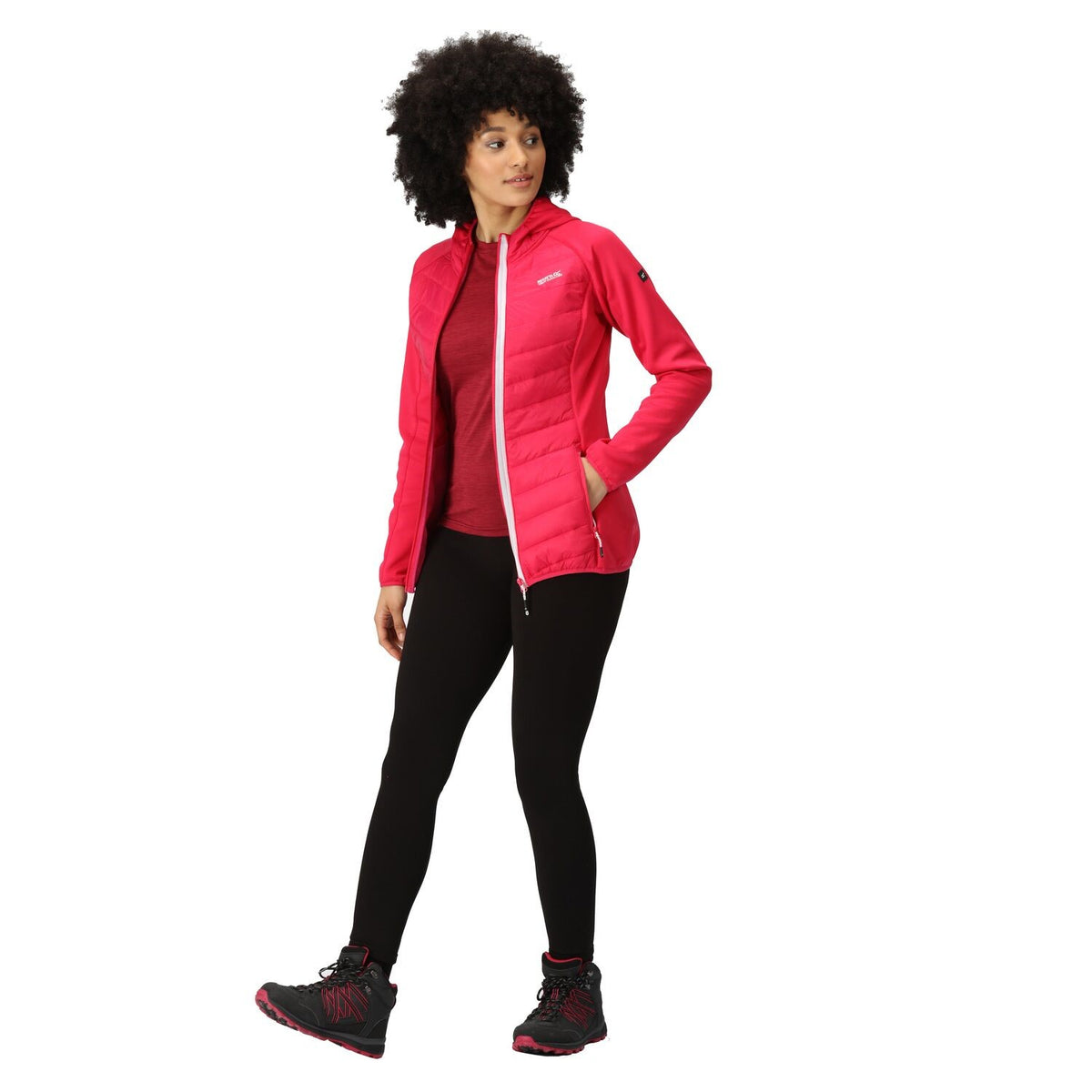 Regatta Andreson VIII Hybrid Softshelljacke Damen mit Kapuze
