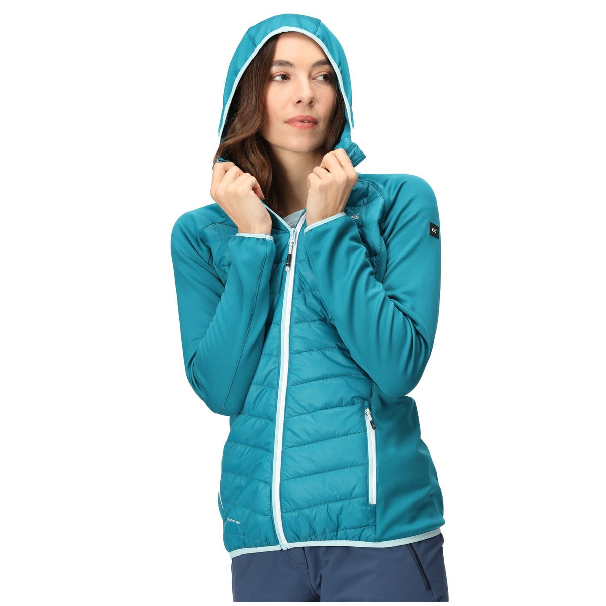 Regatta Andreson VIII Hybrid Softshelljacke Damen mit Kapuze