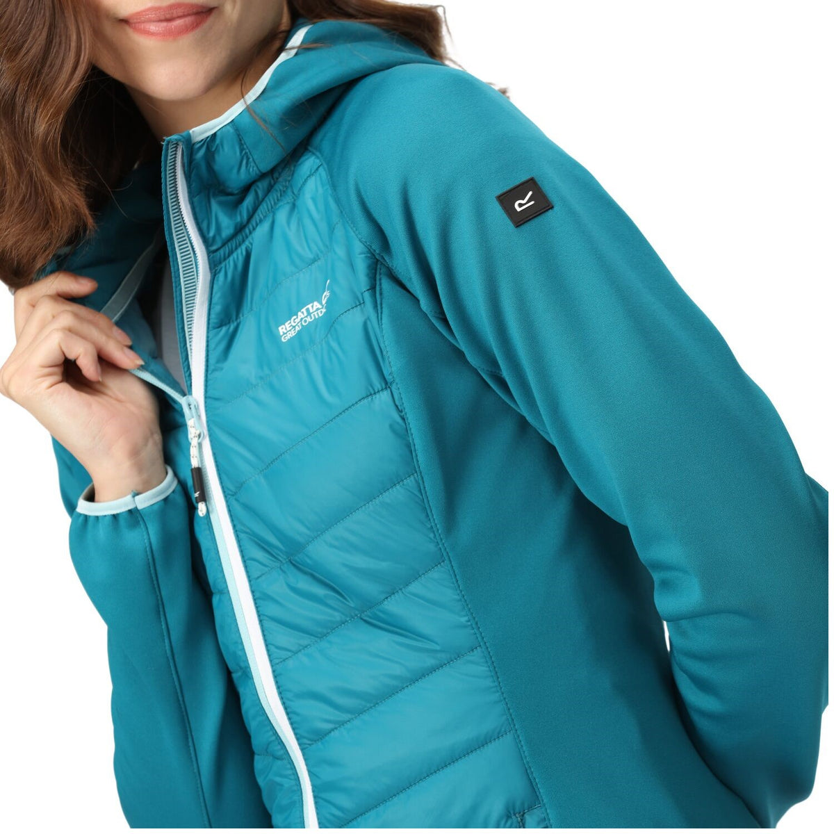 Regatta Andreson VIII Hybrid Softshelljacke Damen mit Kapuze