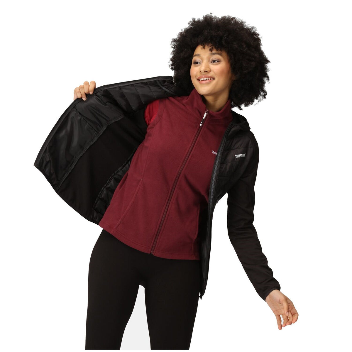Regatta Andreson VIII Hybrid Softshelljacke Damen mit Kapuze