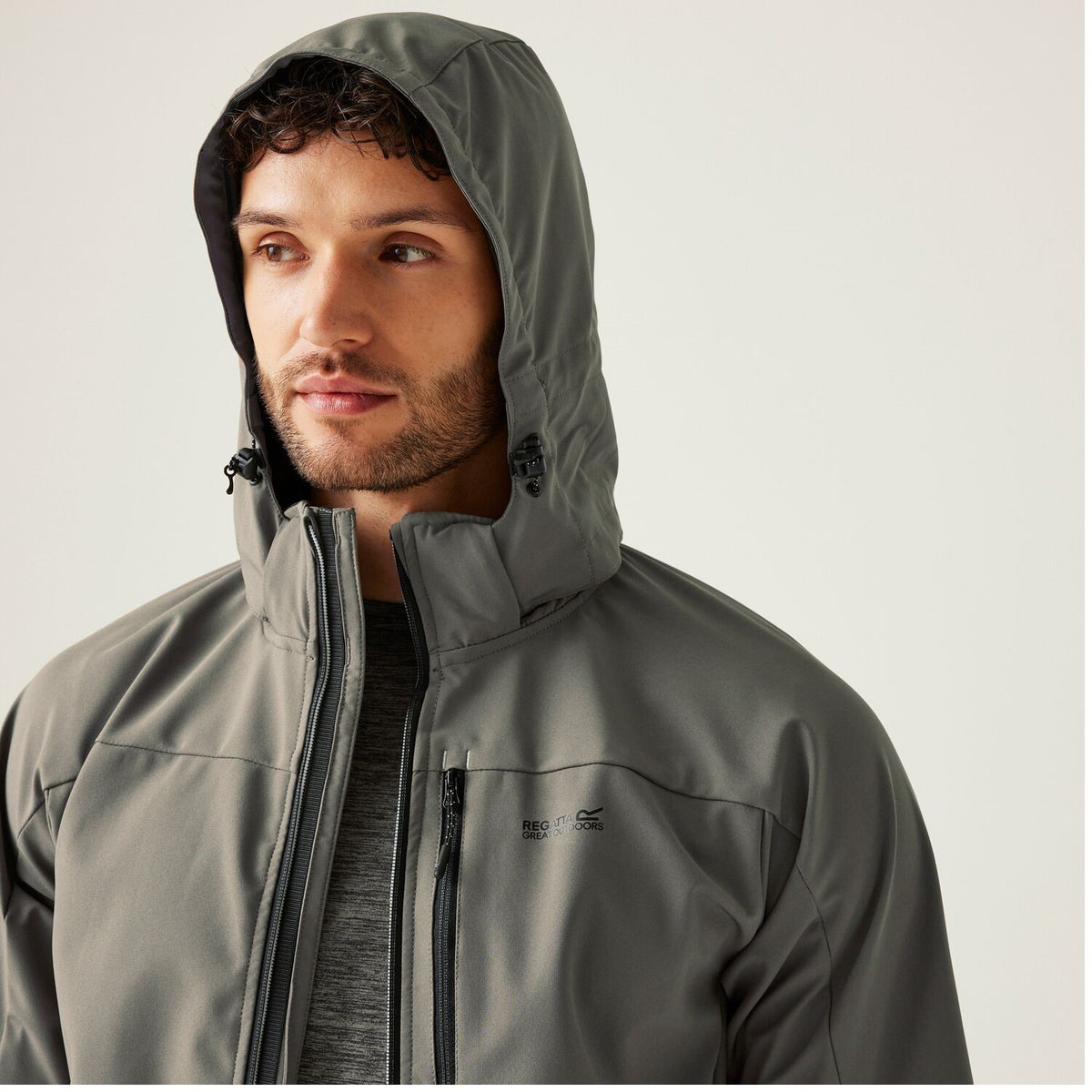 Regatta Arana Softshelljacke mit abnehmbarer Kapuze für Herren