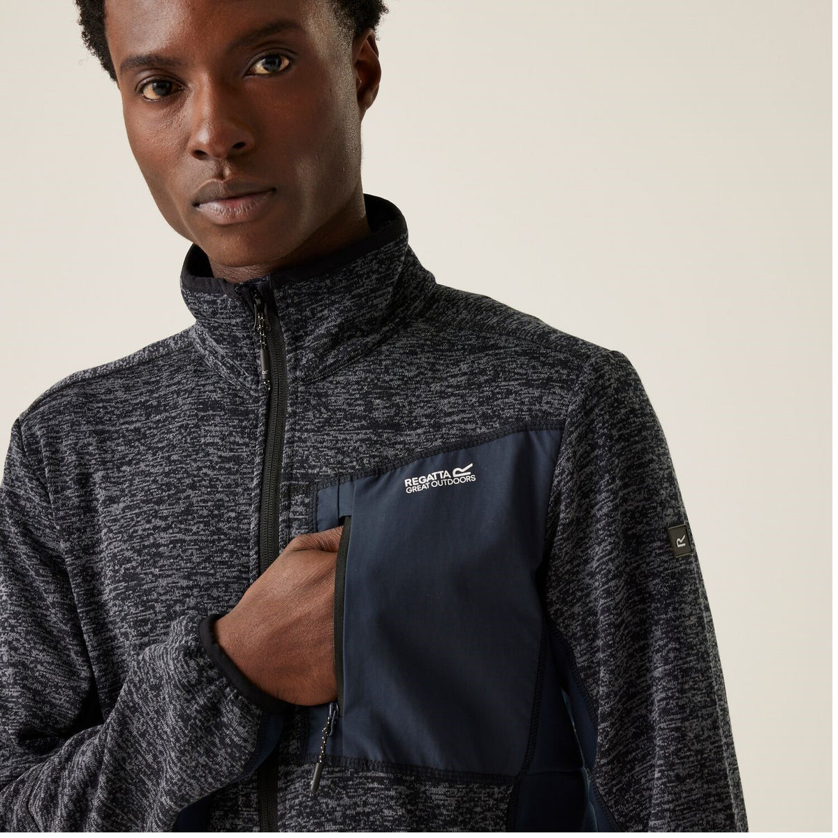 Regatta Baslinn Strickfleecejacke Herren
