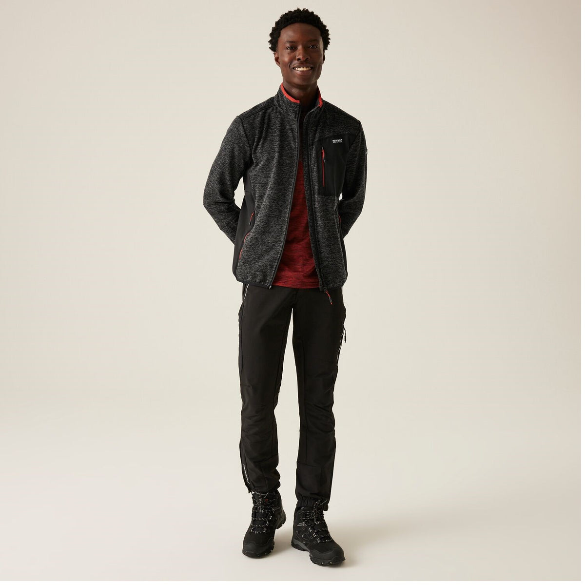 Regatta Baslinn Strickfleecejacke Herren
