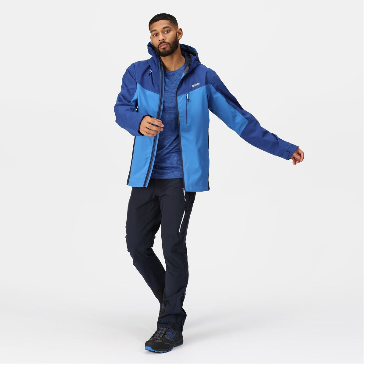 Regatta Birchdale Outdoorjacke Regenjacke Wasserdicht und Winddicht Herren