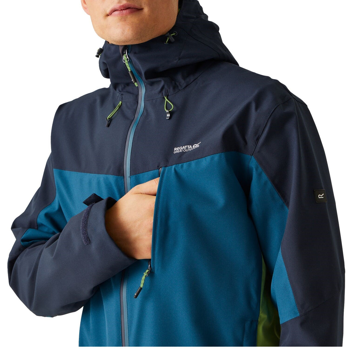 Regatta Birchdale Outdoorjacke Regenjacke Wasserdicht und Winddicht Herren