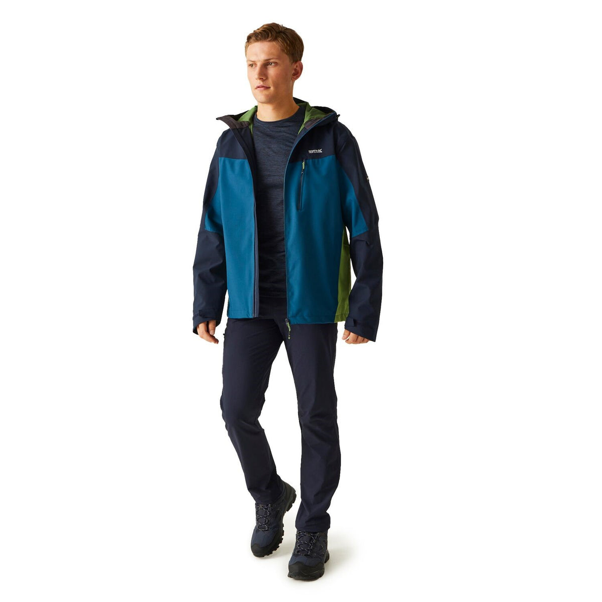 Regatta Birchdale Outdoorjacke Regenjacke Wasserdicht und Winddicht Herren