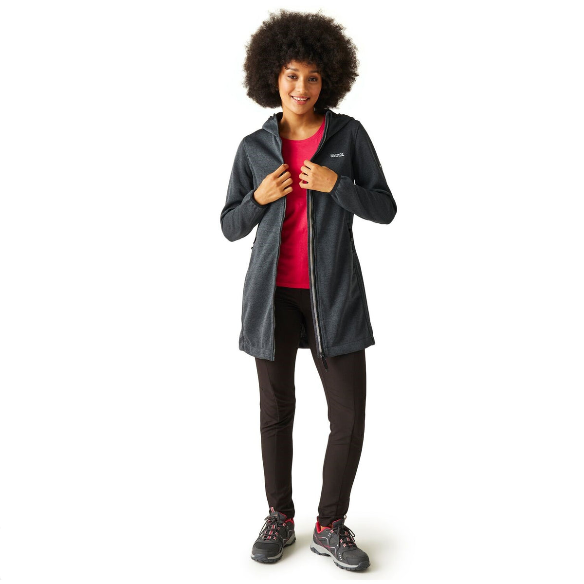 Regatta Bloomfield Fleecejacke für Damen mit verschließbaren Taschen und einer Kapuze