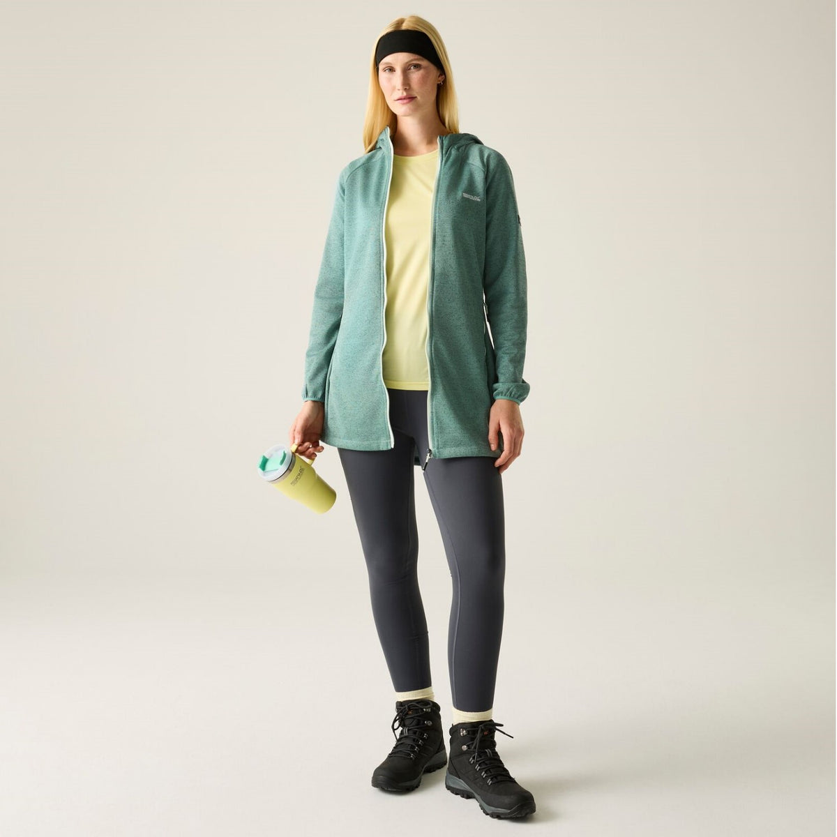 Regatta Bloomfield Fleecejacke verschließbaren Taschen und einer Kapuze