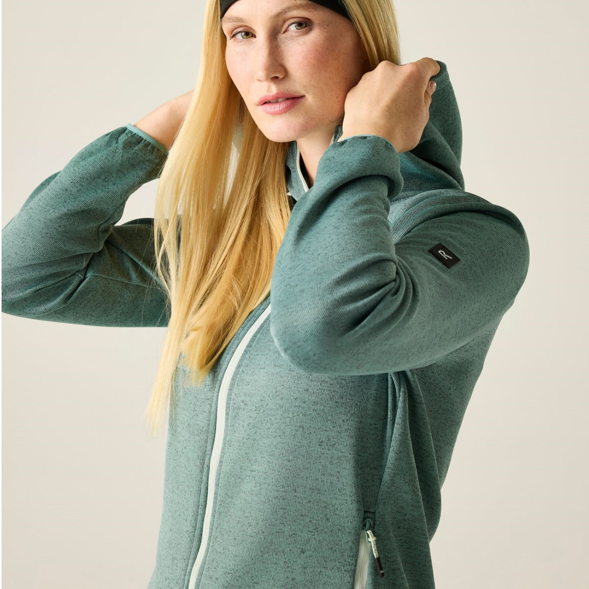 Regatta Bloomfield Fleecejacke verschließbaren Taschen und einer Kapuze