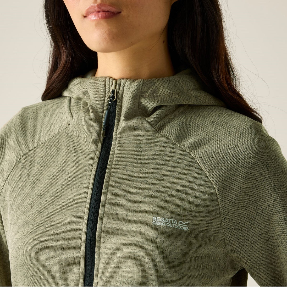 Regatta Bloomfield Fleecejacke verschließbaren Taschen und einer Kapuze