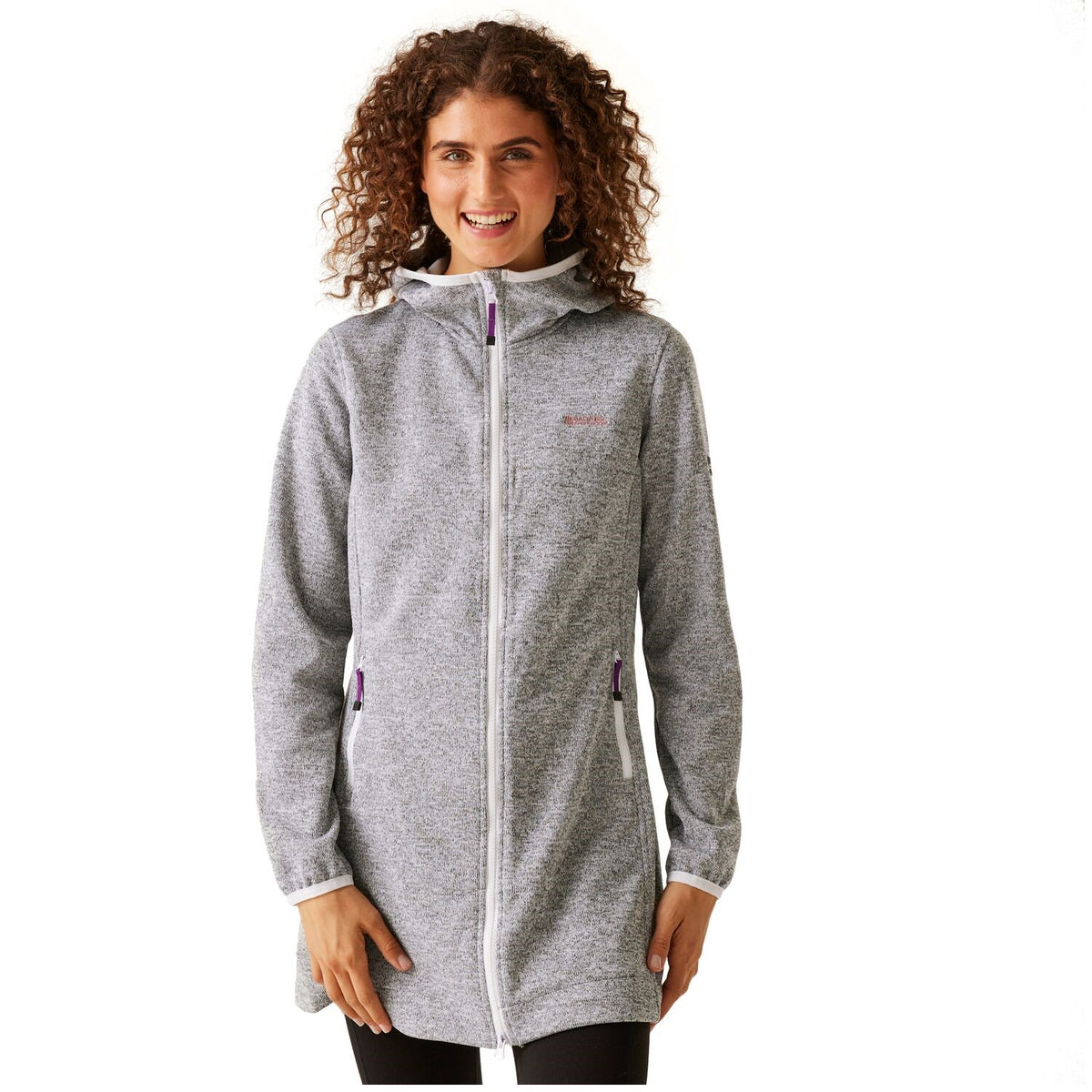 Regatta Bloomfield Fleecejacke für Damen mit verschließbaren Taschen und einer Kapuze