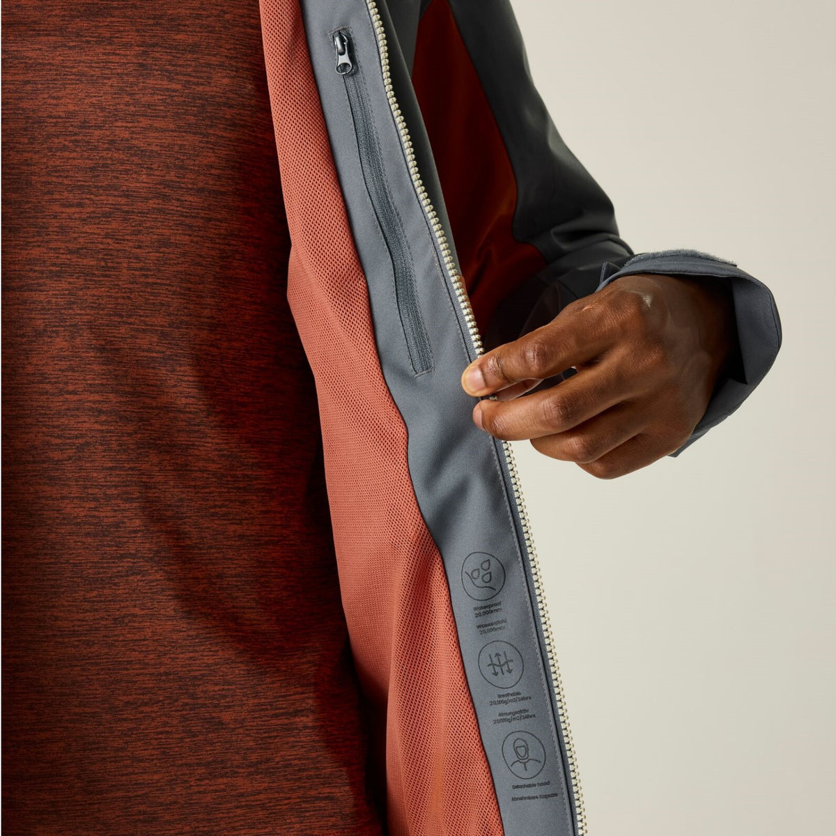 Regatta Bosfield Regenjacke / Outdoorjacke für Herren