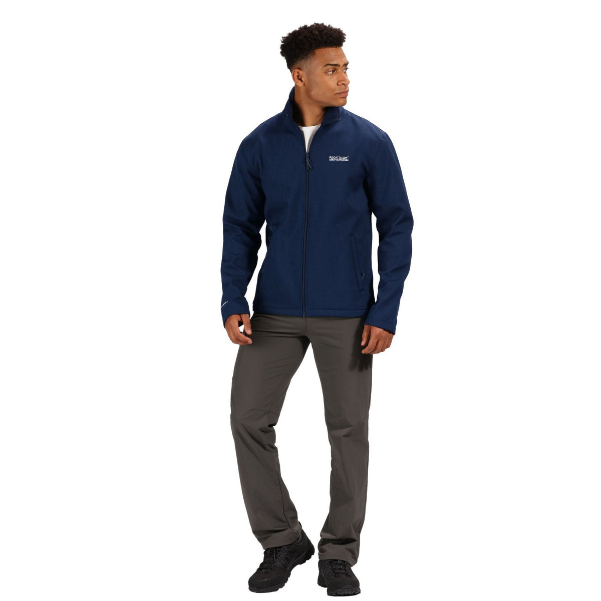 Regatta Softshelljacke Carby Wasserabweisend, Winddicht Fleece gefüttert