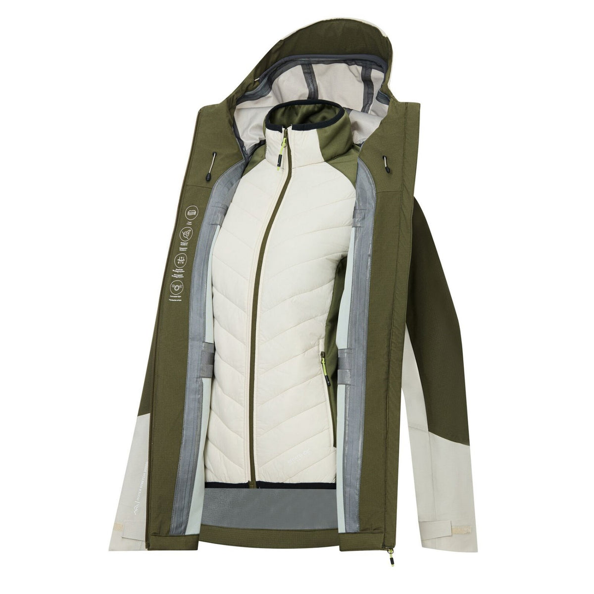 Regatta Carletta 3 in 1 Doppeljacke Damen
