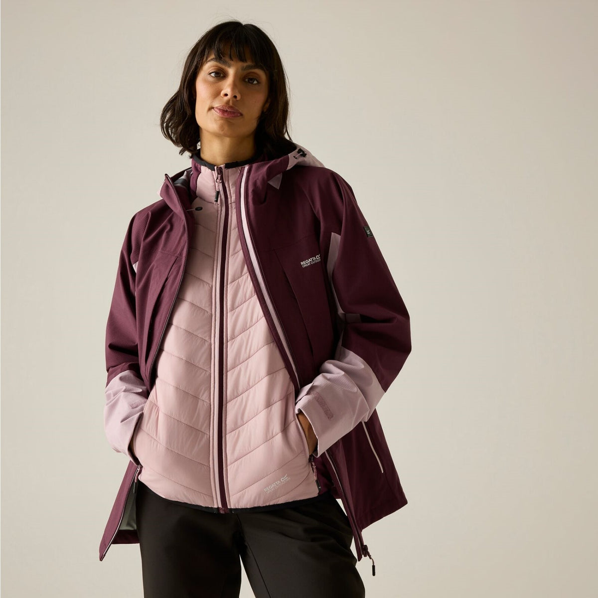 Regatta Carletta 3 in 1 Doppeljacke Damen