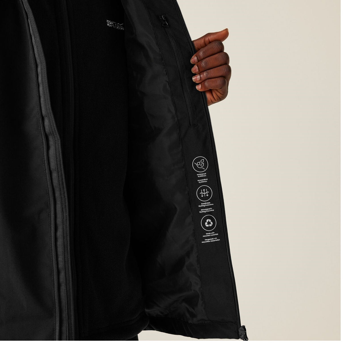 Regatta Coriver 3 in 1 Funktionsjacke Herren