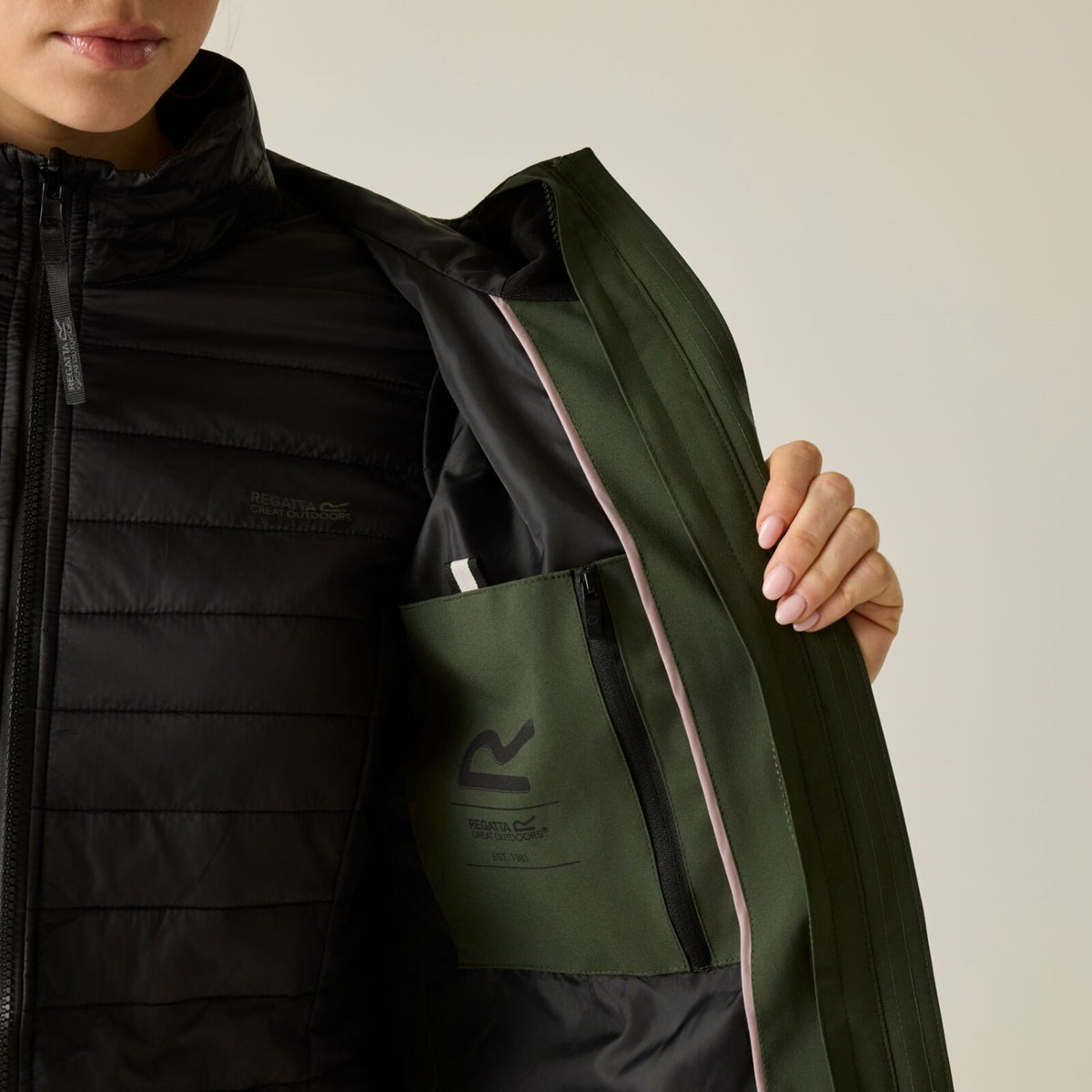 Regatta Denbury 3 in 1 Doppeljacke Damen