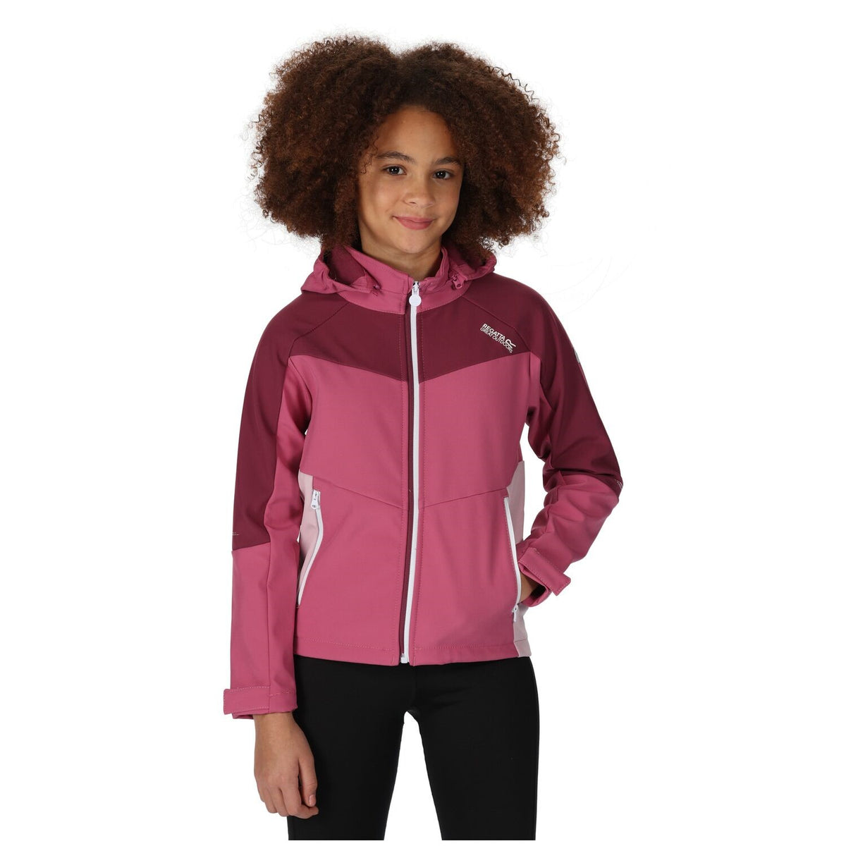 Regatta Softshelljacke Kinder Eastcott II mit Kapuze