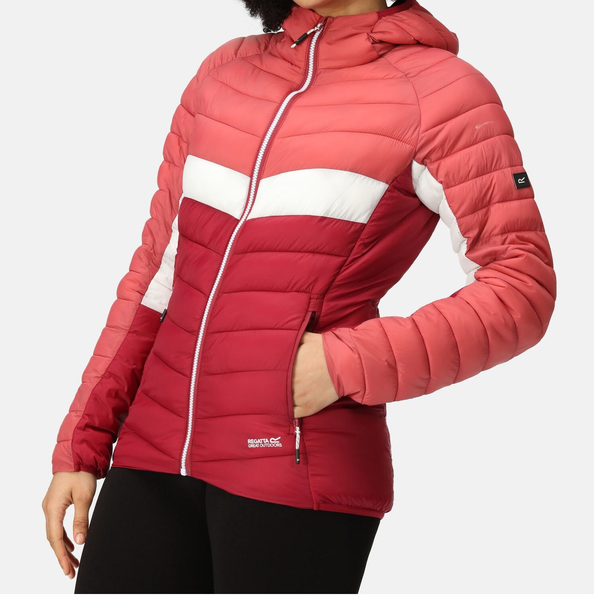 Regatta Harrock II Steppjacke / Winterjacke Damen mit Kapuze